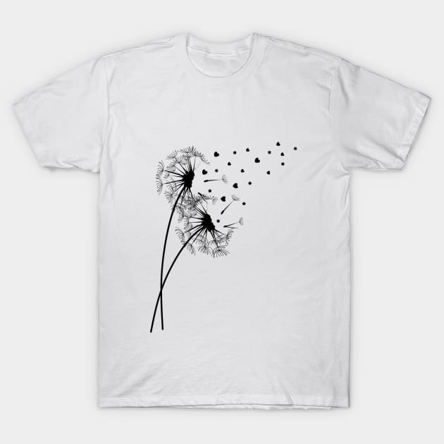 dandelion T-Shirt by Bianka